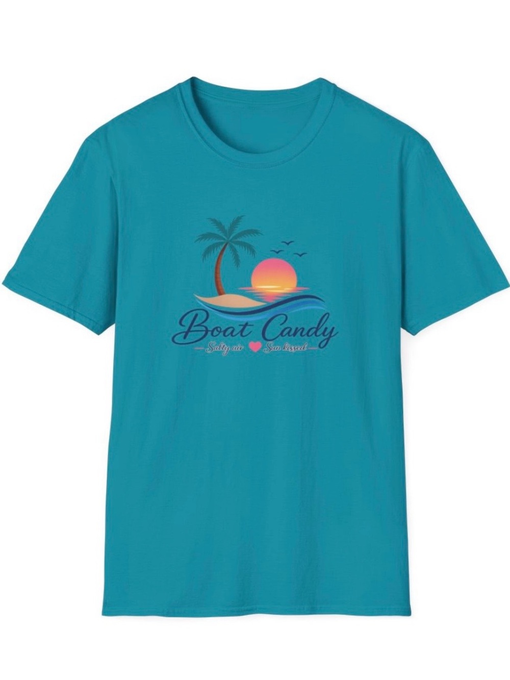 🍭🍬 BOAT CANDY 🍬🍭 Fun Beach/Boat Graphic Unisex Tee